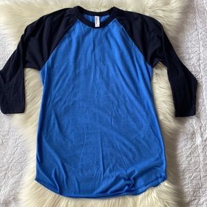 American apparel 50/50 Raglan Tshirt